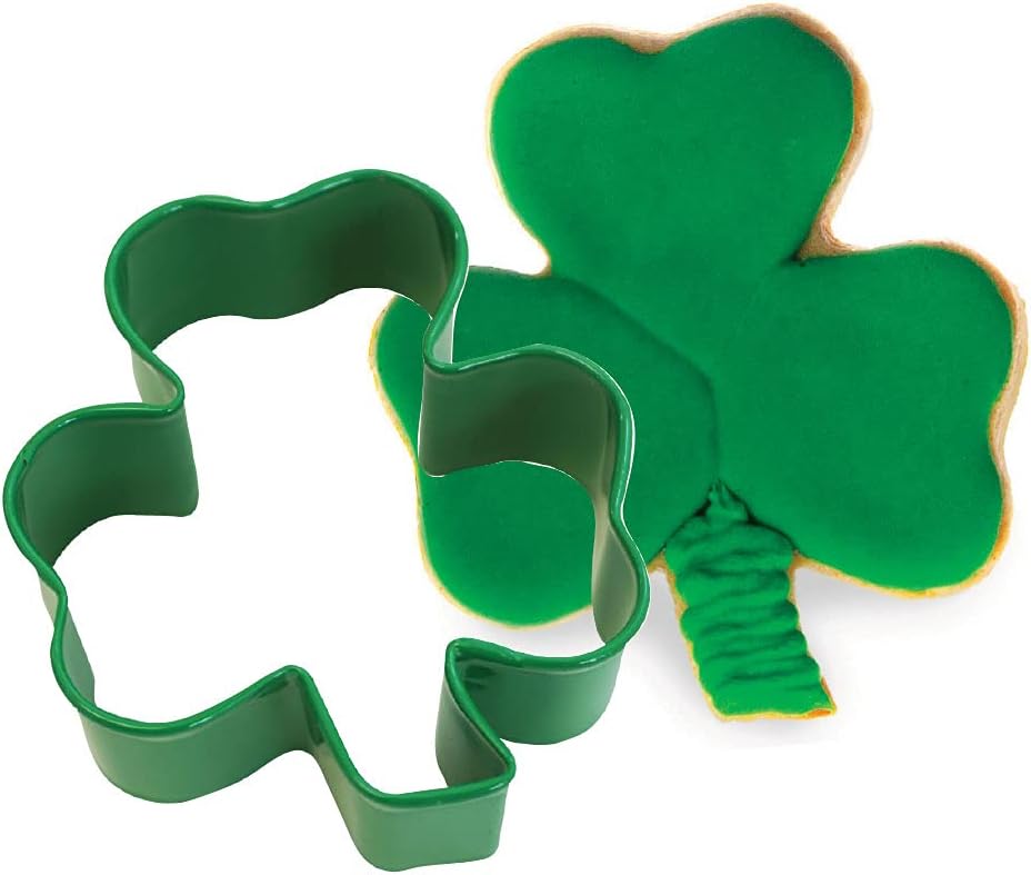 RM Shamrock 3 Inch Cookie Cutter Bright Green