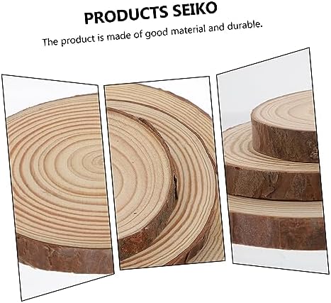 MAGICLULU 6 Pcs Scented Candle Wooden Coasters