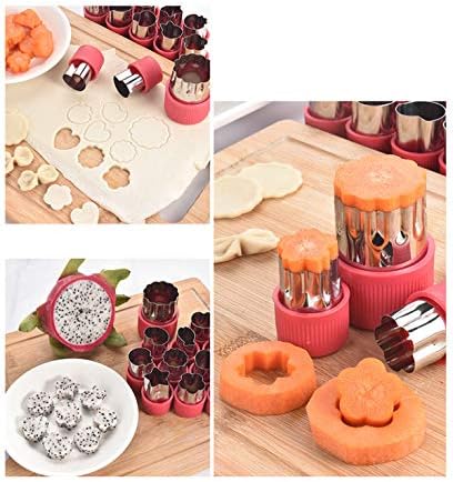 WOIWO 12-Piece Stainless Steel Cookie Cutter Set with Hand Protectors