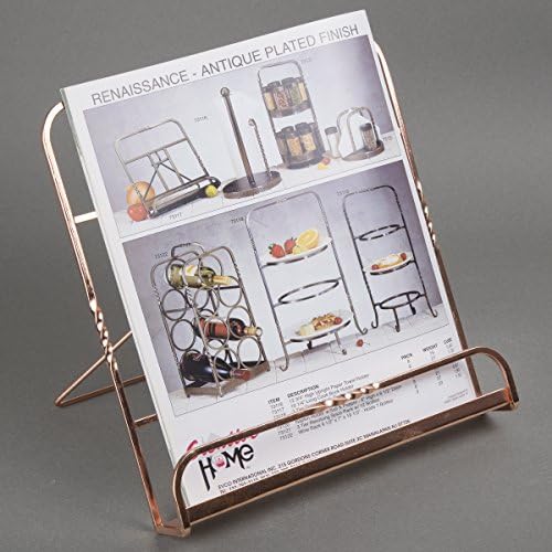 Creative Home Renaissance Copper Plated Cookbook Holder 1