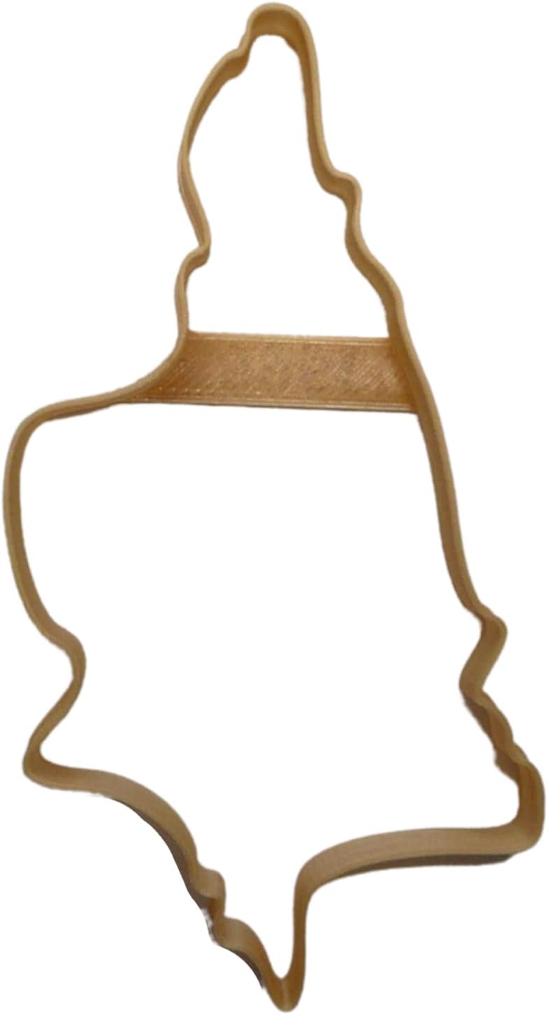 YNGLLC YABUCOA Puerto Rico Municipality Outline Cookie Cutter Made in USA PR3968