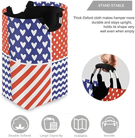 visesunny Foldable Laundry Hamper with Handle