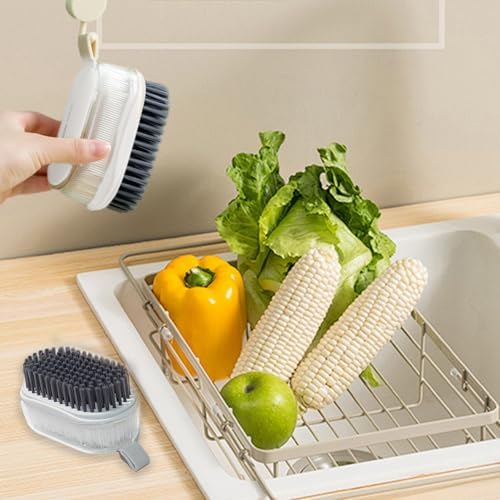 YAFIYGI Dual Bristle Veggie Brush Scrubber