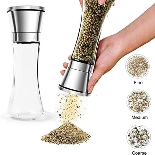 TIANYUU Salt Pepper Grinder Set with Adjustable Coarseness 1