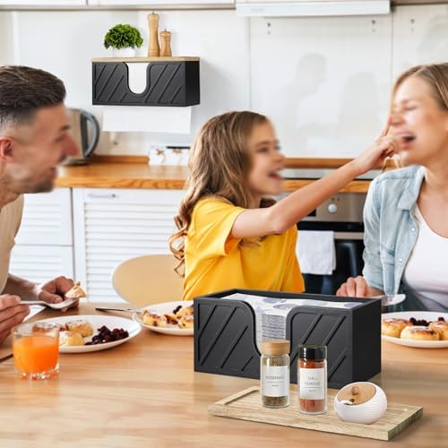 Gymvcsi Set of 2 Paper Towel Holders Wall Countertop 1