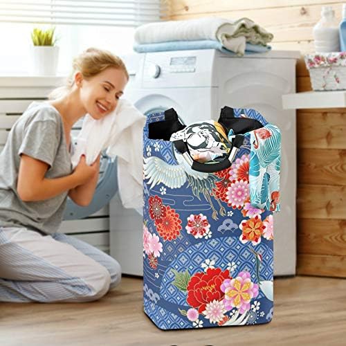 susiyo Foldable Laundry Basket with Handles and Unique Pattern 1