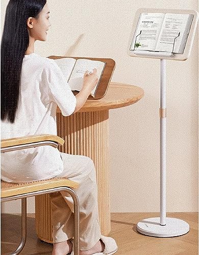 Adjustable Floor Stand Book Holder with 360 Rotating Base 1