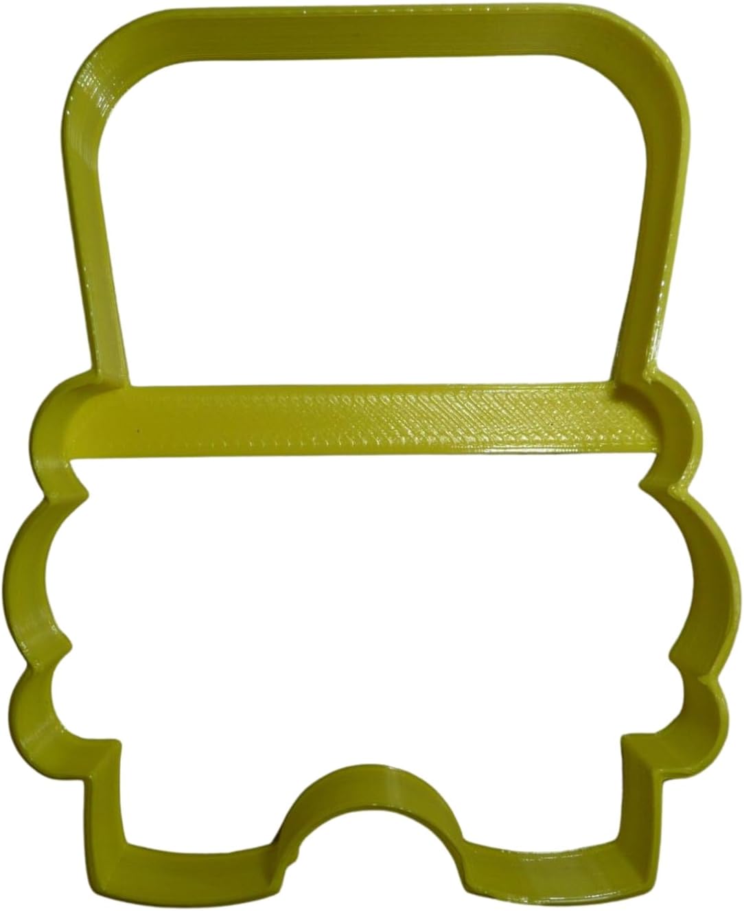 YNGLLC School Bus Cookie Cutter 1 Piece Yellow Made in USA