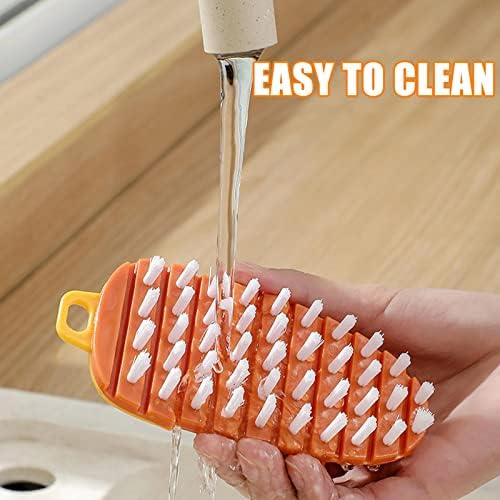 Flexible Fruit Veggie Scrubber Brush for Kitchen Cleaning