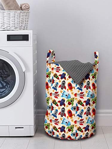 Ambesonne Space Laundry Bag - 13 x 19 Multicolor