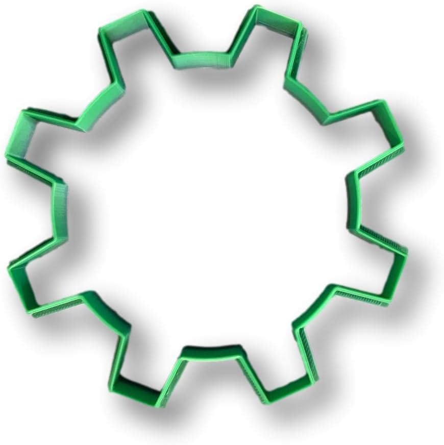 Arbi Design 4 Inch Gear Cookie Cutter 1