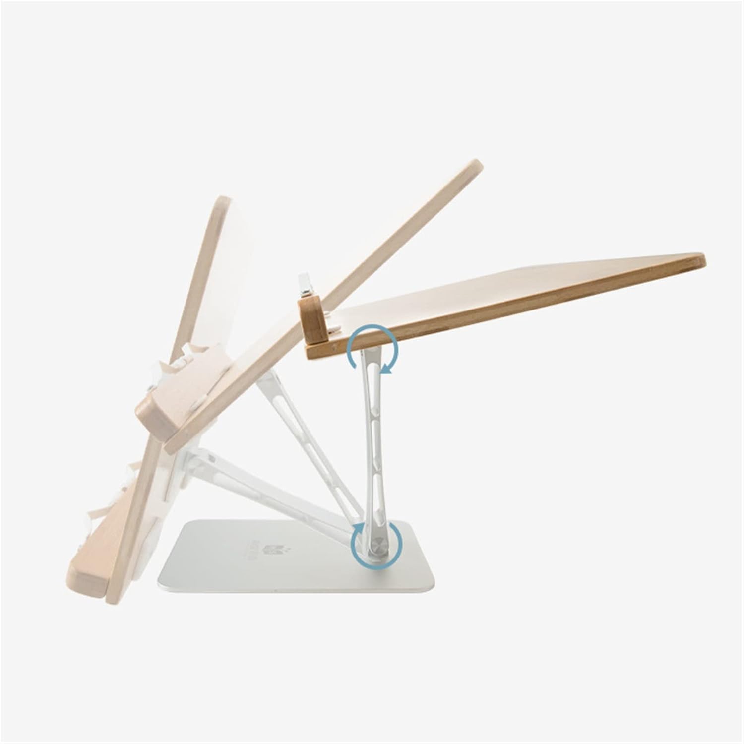 Adjustable Book Stand for Reading and Cooking