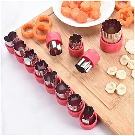 PuciO Cookie Mold Set of 12 Stainless Steel Cutters 1