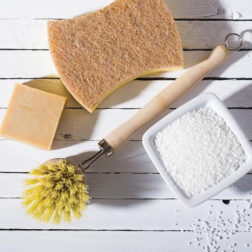 HIC Kitchen Natural Bristle Scrub Brush