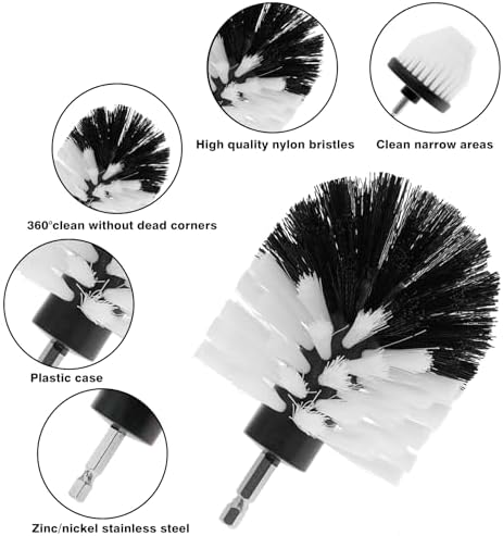 ETOUPA 13 Pcs Drill Brush Set All Purpose Cleaning