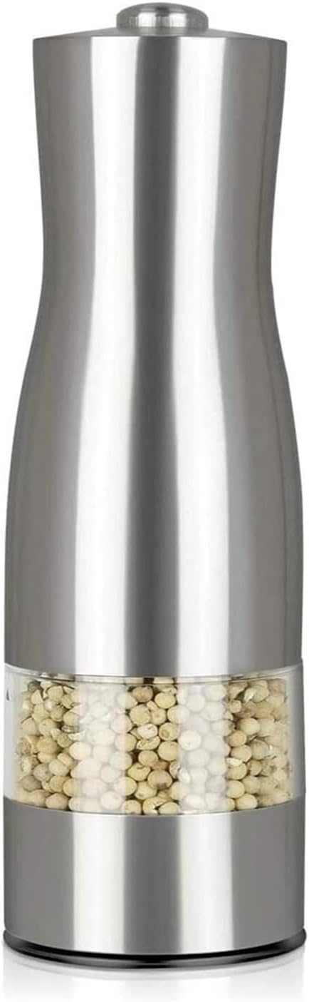 Refillable Pepper Mill Salt and Pepper Grinder Set