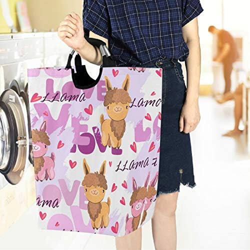 Visesunny Foldable Laundry Basket with Waterproof Oxford Fabric 1