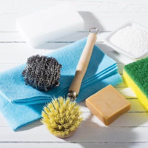 HIC Kitchen Natural Bristle Scrub Brush