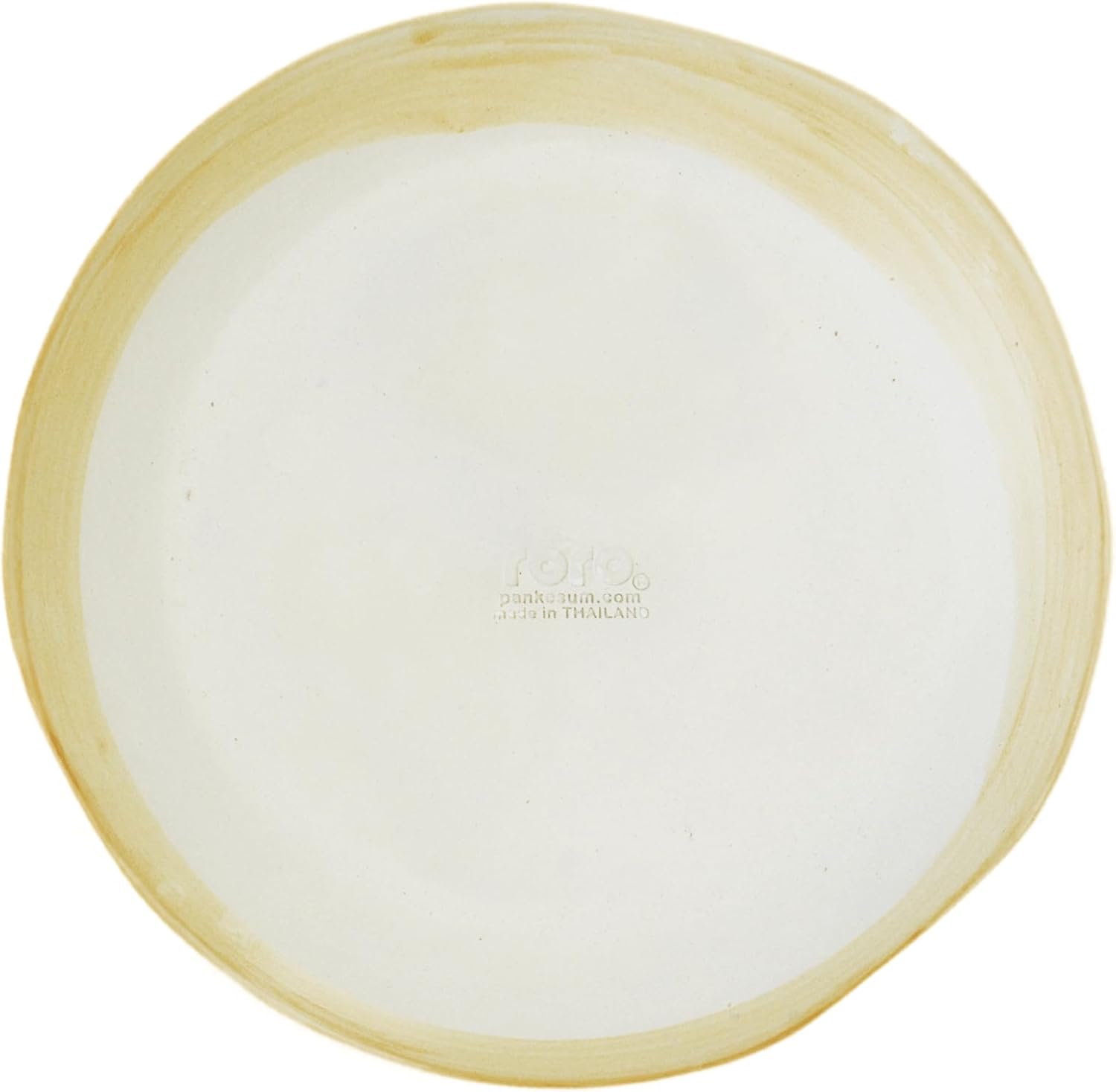 roro Handmade Brown Clay Dinner Plates Set of 2