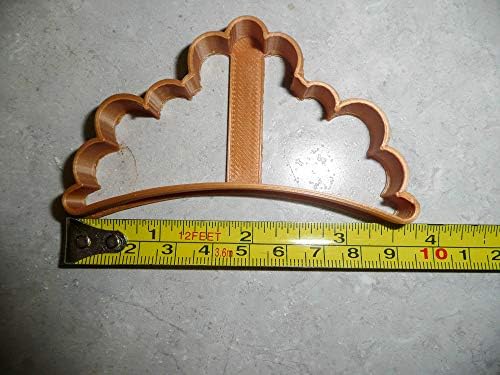YNGLLC TIARA OUTLINE PRINCESS PROM QUEEN CROWN BRIDE BIRTHDAY COOKIE CUTTER
