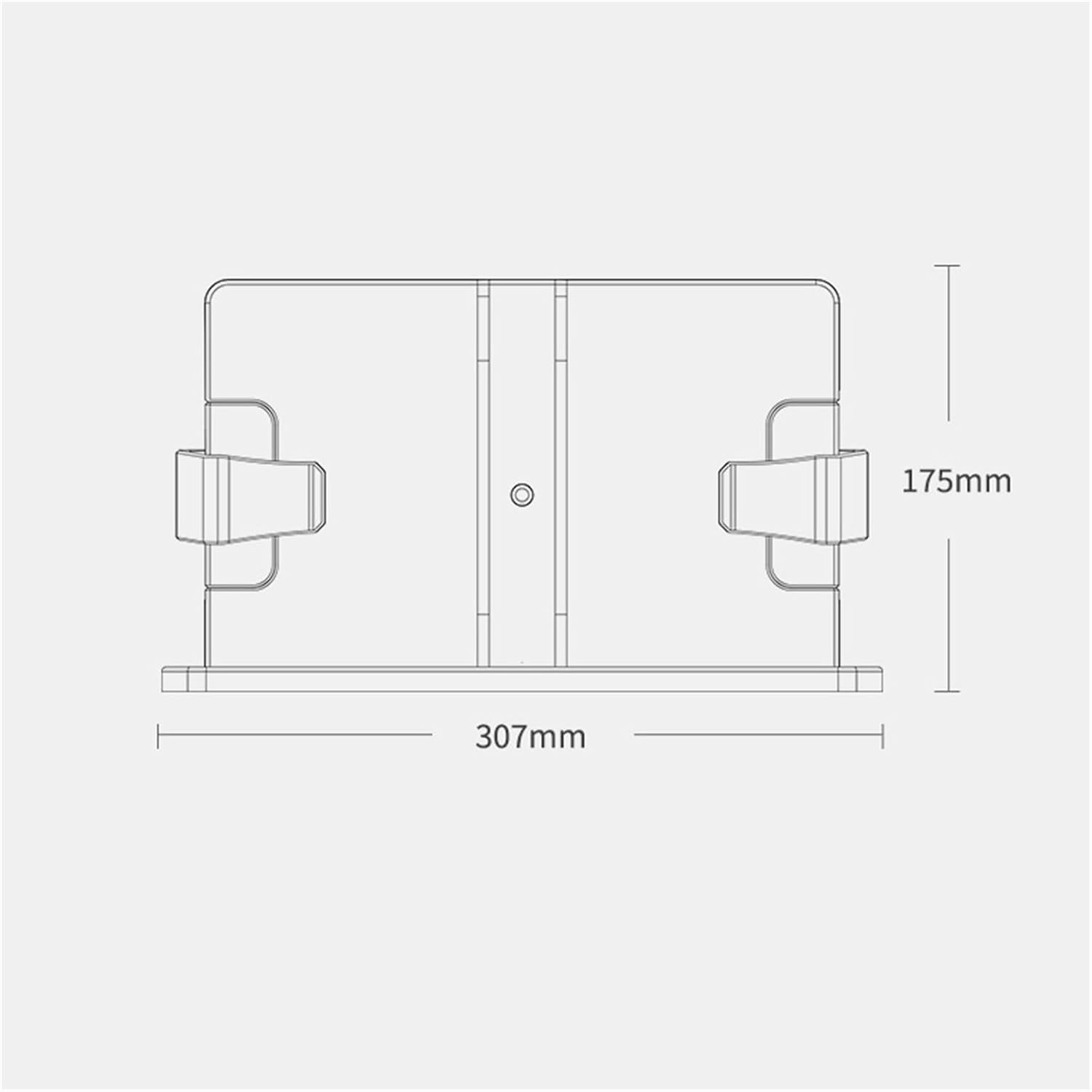 Adjustable Floor Stand Book Holder for Kitchen and Office