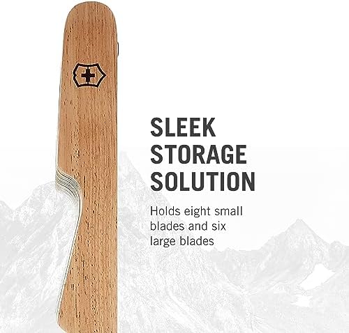 Victorinox 14-Slot Knife Drawer Organizer Natural Wood