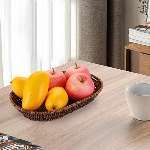 Hedume Set of 3 Wicker Baskets for Home and Kitchen Use