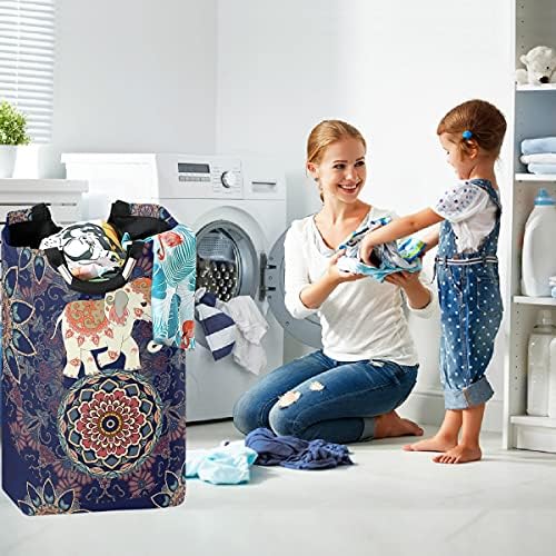 Visesunny Foldable Laundry Hamper with Waterproof Fabric 1