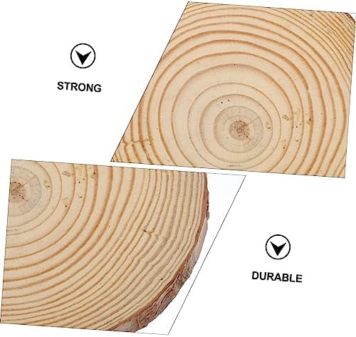 MAGICLULU 9 Pcs Wooden Coasters with Scented Candle Holders