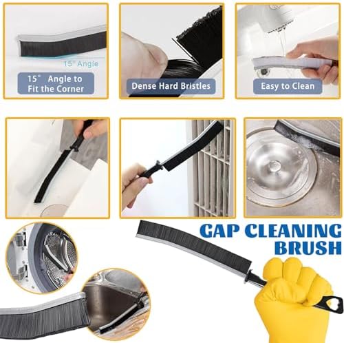 FXHDC-M 7pcs Hard Bristle Crevice Cleaning Brush Set