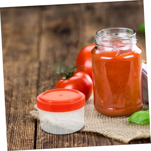 Mini Sauce Containers with Lids for Meal Prep and Bbq