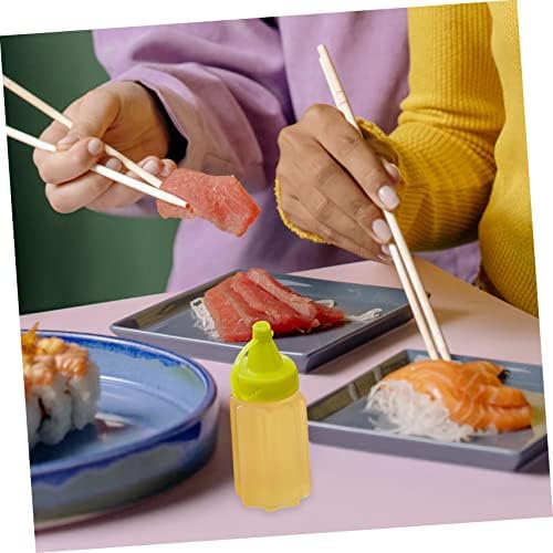 Ciieeo 12pc Set Square Sauce Bottles