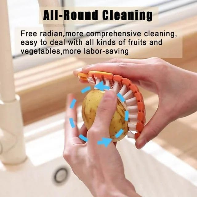 Tangseajiao Bendable Vegetable Cleaning Brush