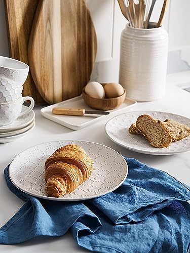 LE TAUCI 16 Piece Dinnerware Set Arctic White