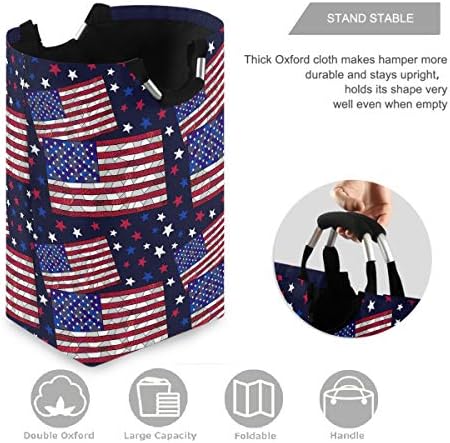 Visesunny Collapsible Laundry Basket with Handle