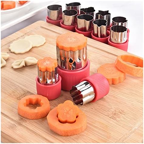 PuciO Cookie Mold Set of 12 Stainless Steel Cutters 1