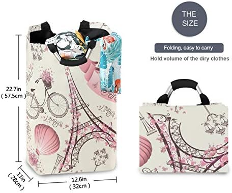 Susiyo Foldable Laundry Basket with Handles for Home Storage