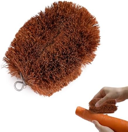 Vegetable Scrub Brush - Eco-Friendly Coconut Fiber 1