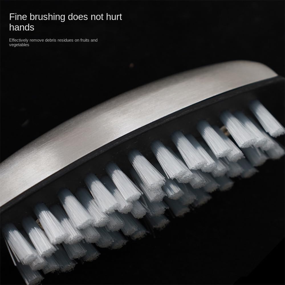 3 Pcs Fruit and Vegetable Cleaning Brushes Set