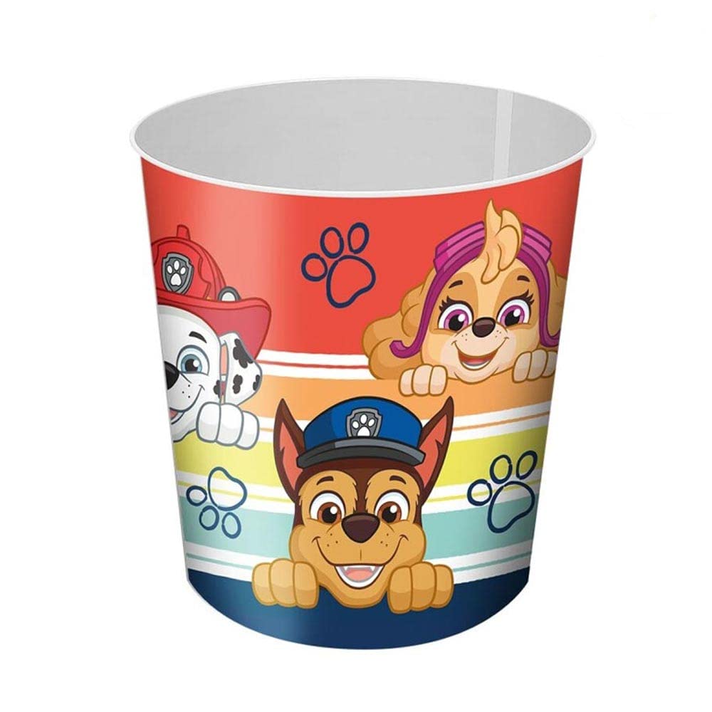 PAW PATROL Plastic Rubbish Bin for Kids