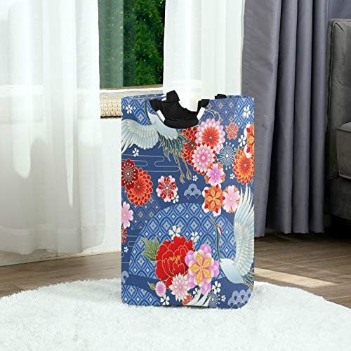 susiyo Foldable Laundry Basket with Handles and Unique Pattern 1