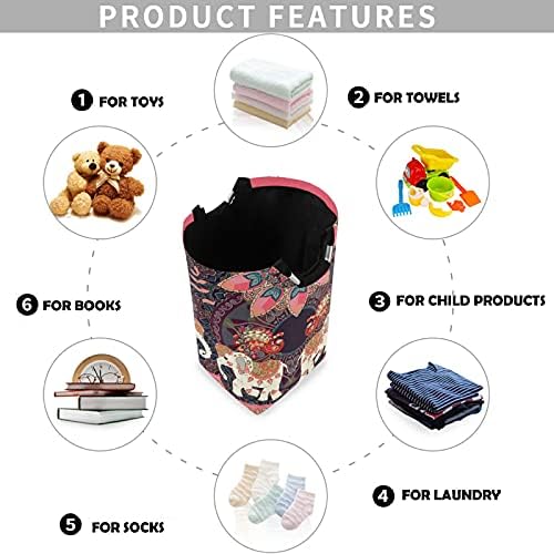 visesunny Large Laundry Hamper with Waterproof Design
