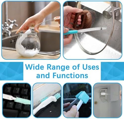 Orizizhic 12Pcs Ice Maker Cleaning Brush Set