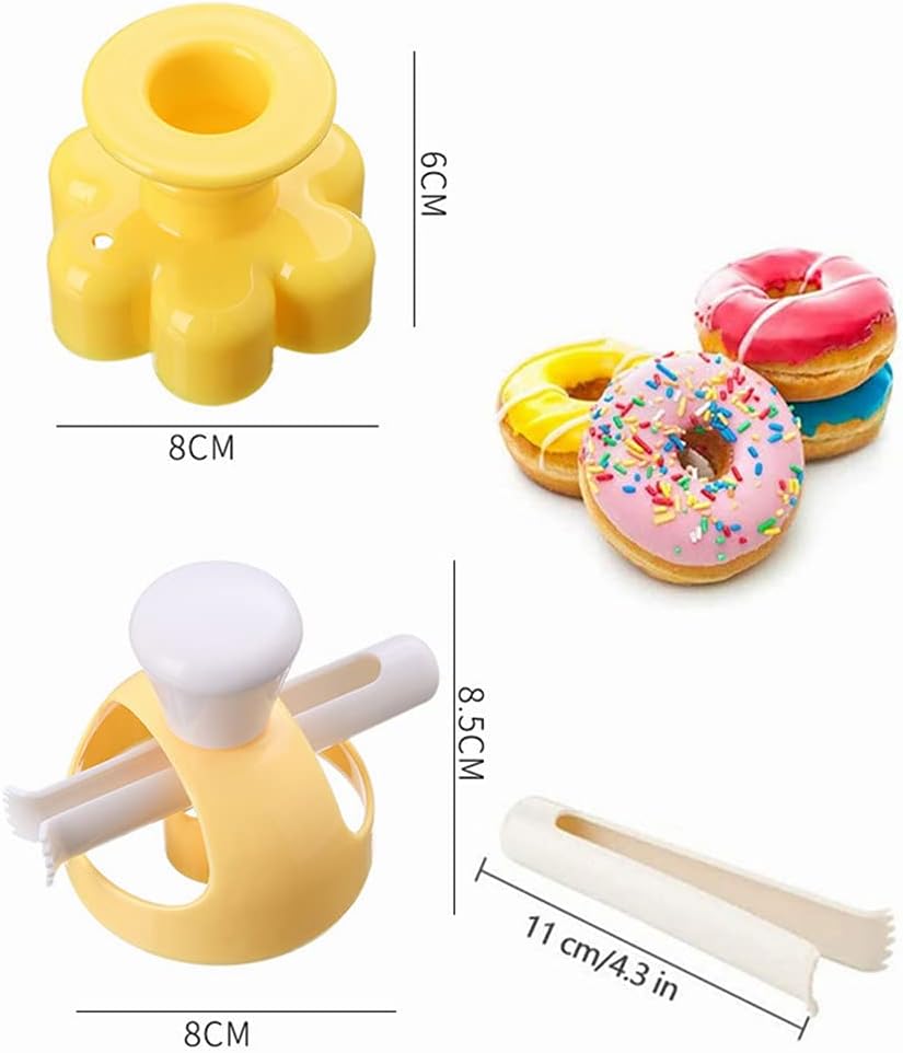 UQUABESO Donut Cutters Set 2 Pack Baking Tools
