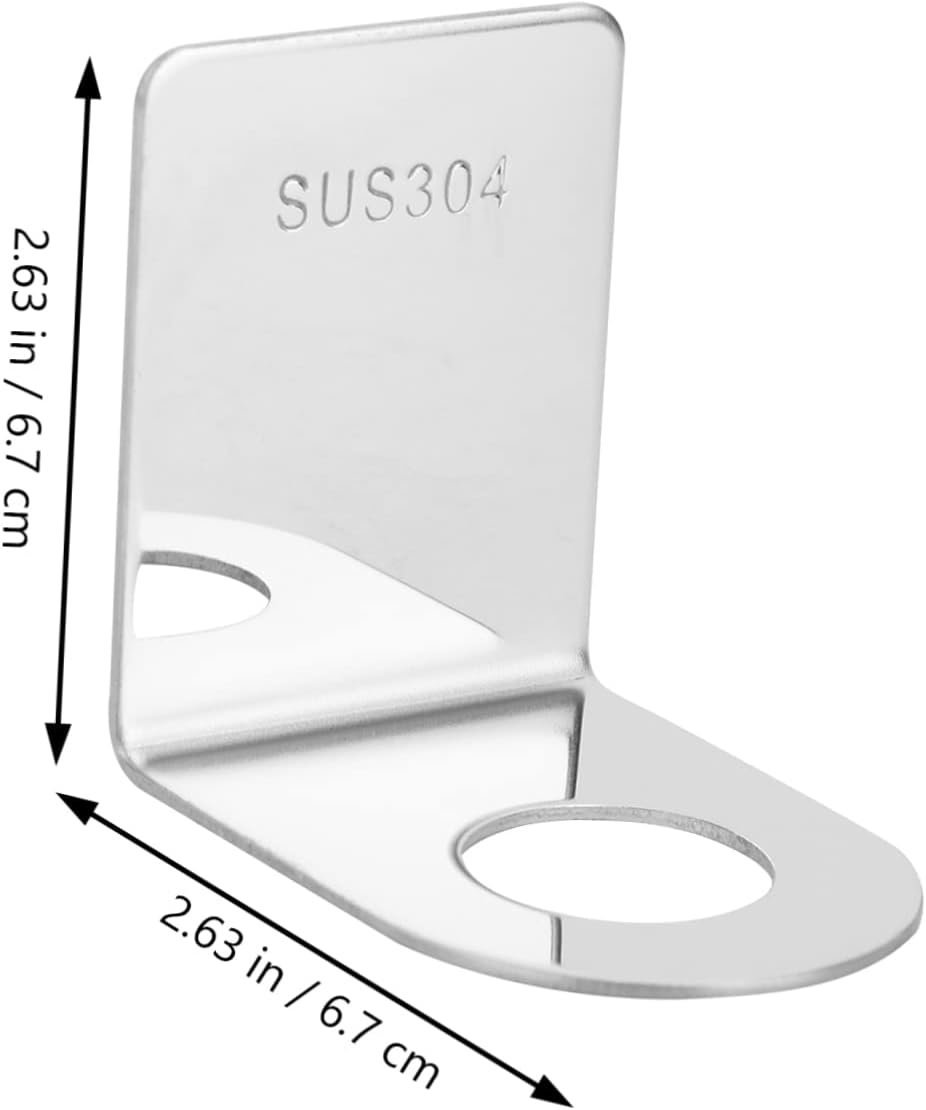 Ciieeo Stainless Steel Shower Gel Shampoo Rack Hooks