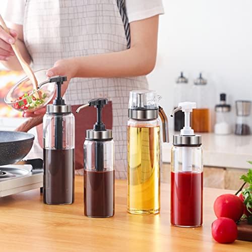 500ml Squeeze Sauce Bottle with Spring Lid for Ketchup Salad Dressing