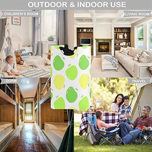 Collapsible Laundry Basket with Handle for Home Dorm