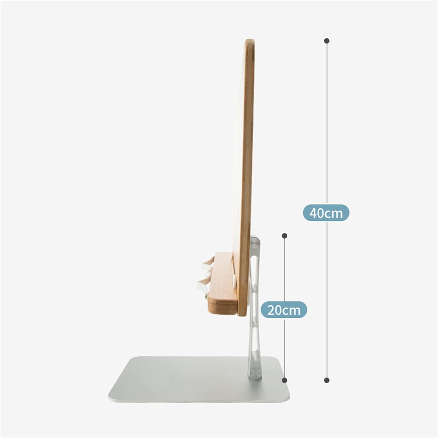 Adjustable Book Stand for Reading and Cooking