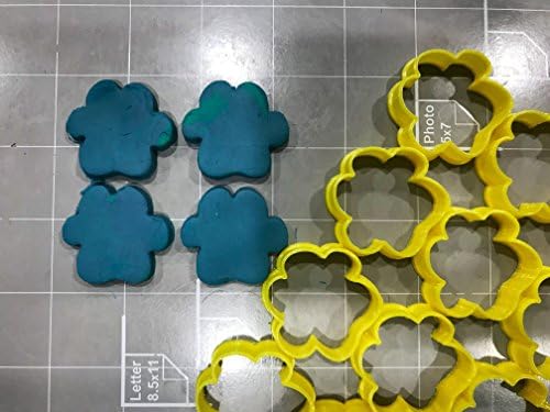 Arbi Design 16 x 15 Dog Paw Multi Cookie Cutter