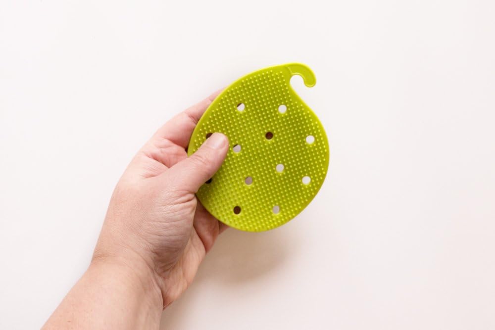 Cestari Vegetable Scrubber Brush - Double Sided BPA Free Multi Use
